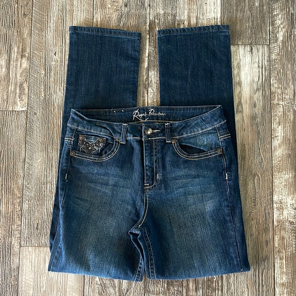 Royal Premium Women bootcut Jeans, 8